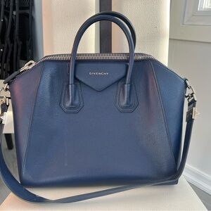 Givenchy Medium Antigona Bag - Blue